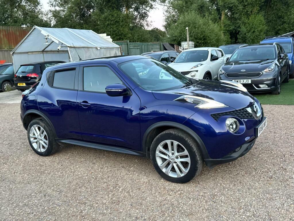 Nissan Juke 1.2 Dig-t N-connecta Euro 6 S S RX66WKP Blue #4