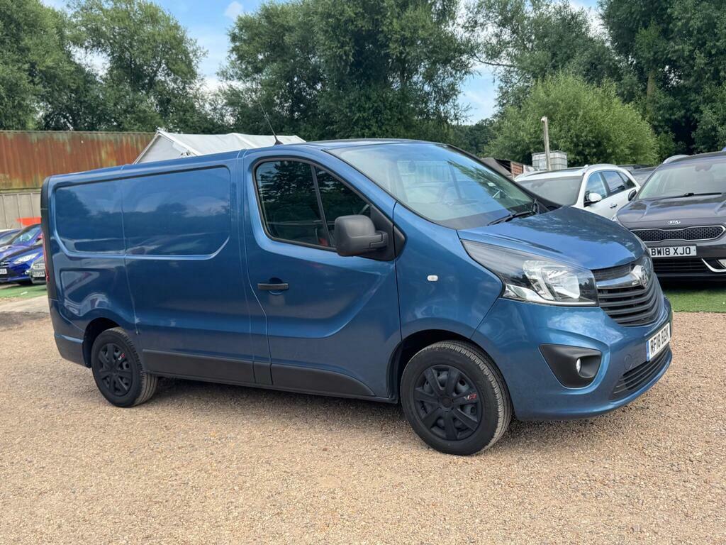 Vauxhall Vivaro 1.6 Cdti 2700 Sportive L1 H1 Euro 6 Blue #5