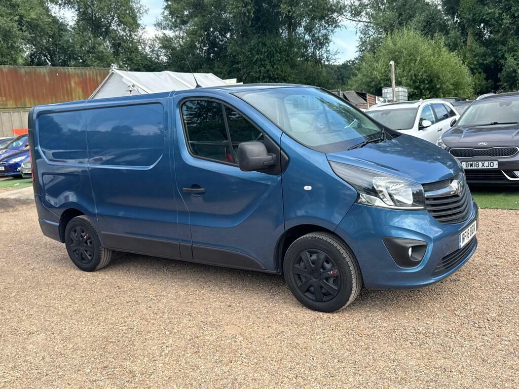Vauxhall Vivaro 1.6 Cdti 2700 Sportive L1 H1 Euro 6 Blue #6