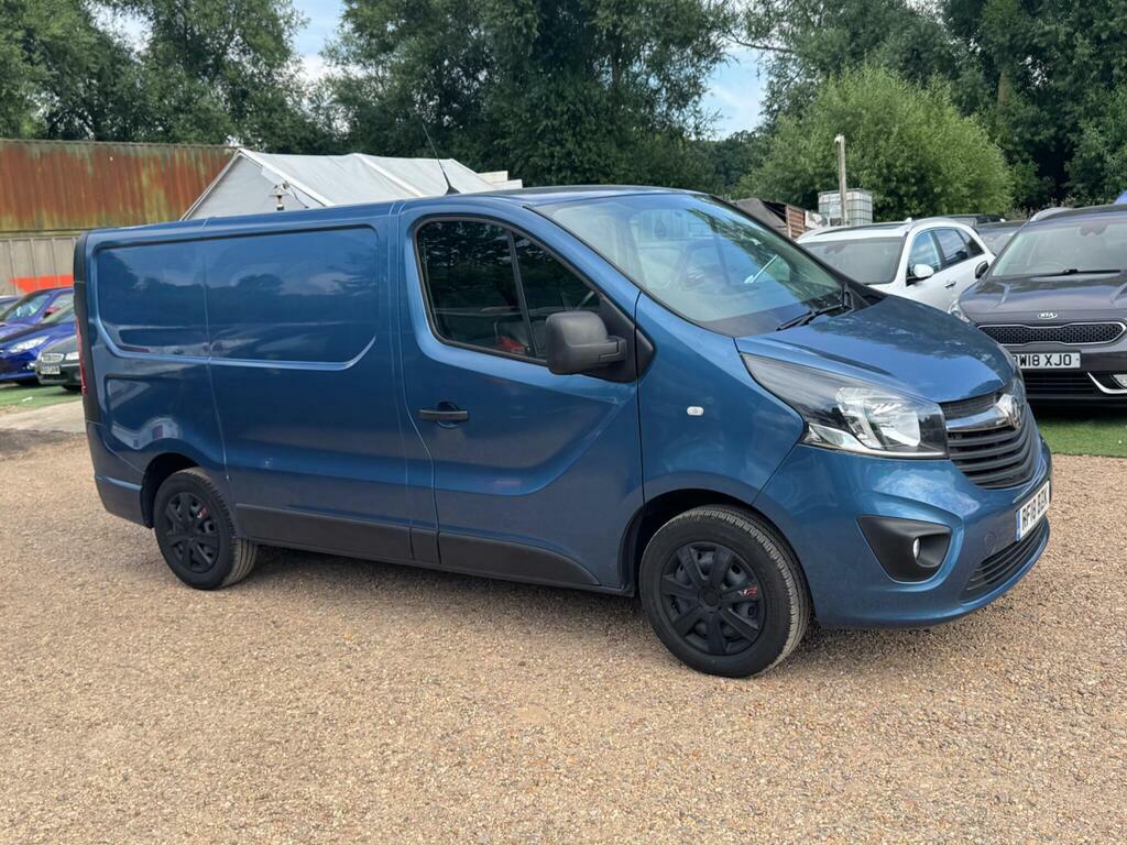 Vauxhall Vivaro 1.6 Cdti 2700 Sportive L1 H1 Euro 6 Blue #3