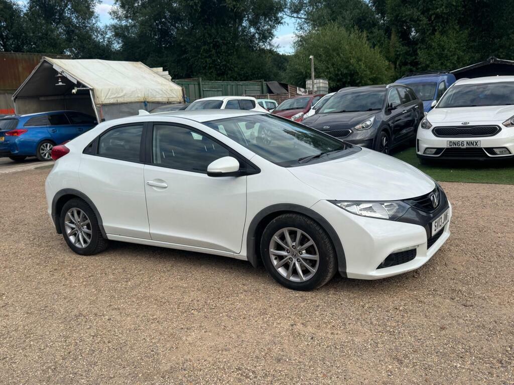 Honda Civic 1.8 I-vtec Es Euro 5 S S White #2