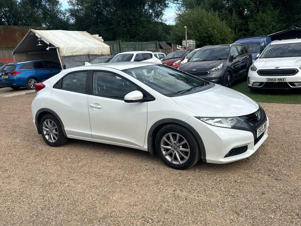 Honda Civic 1.8 I-vtec Es Euro 5 S S White #3