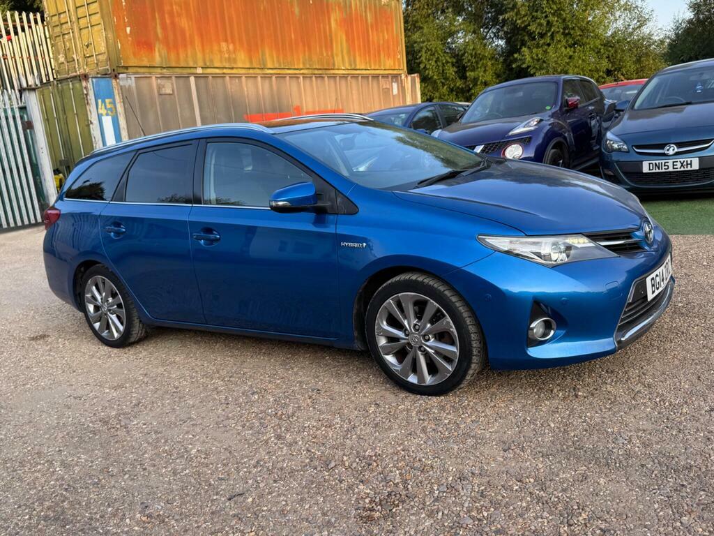 Toyota Auris 1.8 Vvt-h Excel Touring Sports Cvt Euro 5 S S Blue #5