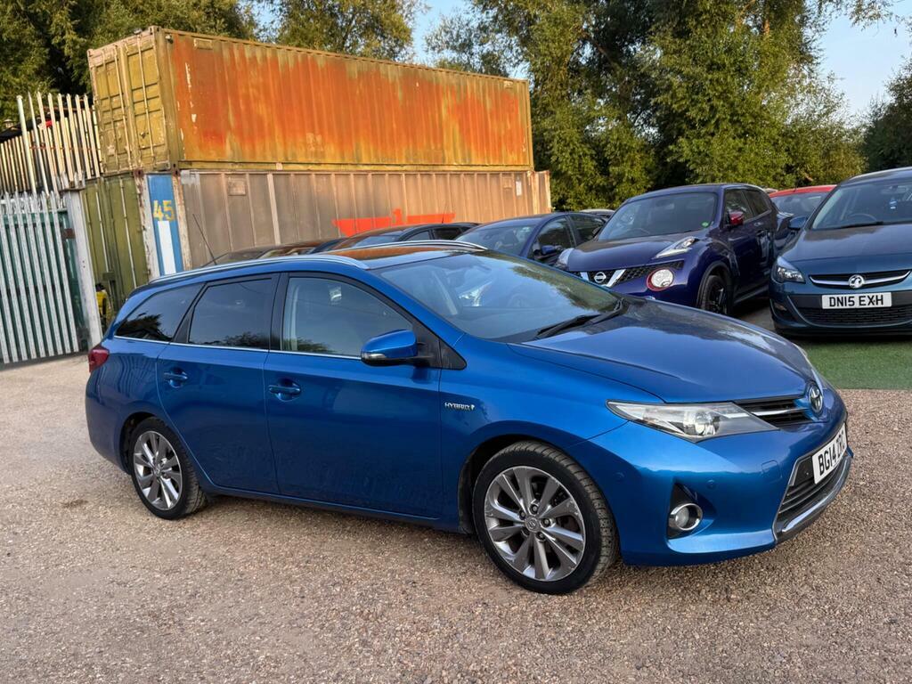 Toyota Auris 1.8 Vvt-h Excel Touring Sports Cvt Euro 5 S S Blue #4