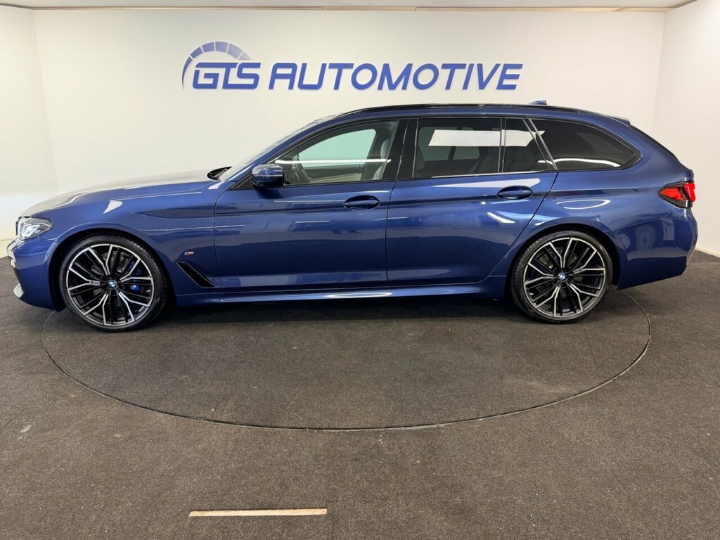 BMW 5 Series Estate KK23TZP Blue #6