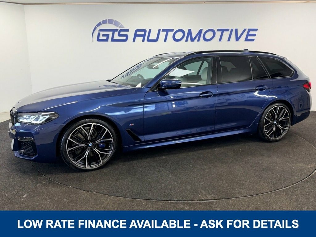 BMW 5 Series Estate Blue