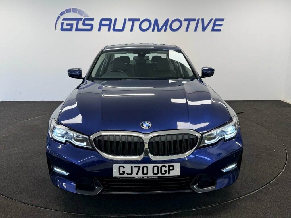 BMW 3 Series Saloon GJ70OGP Blue #6