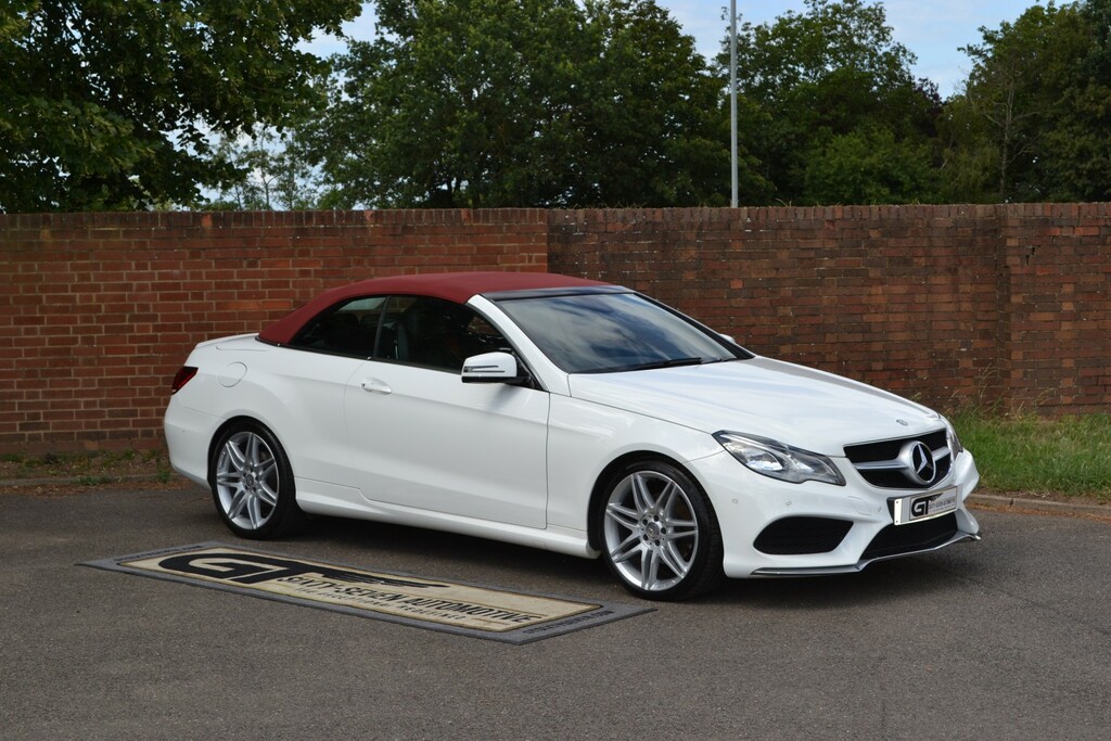 Mercedes-Benz E Class 3.0 E350d V6 Bluetec Amg Sport White