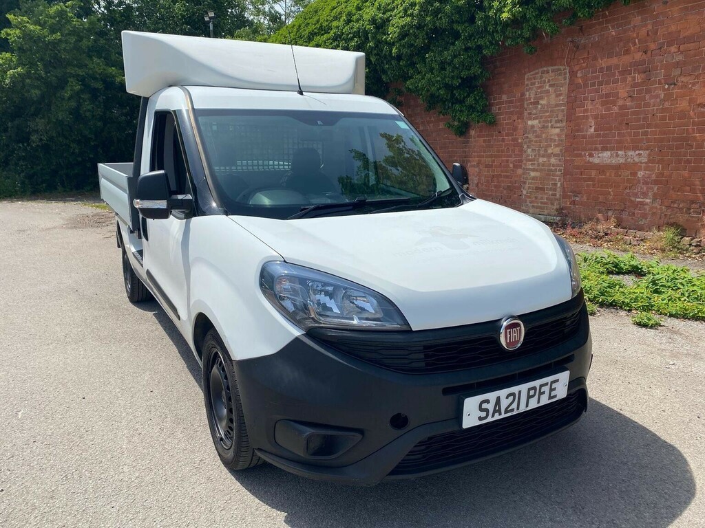 Fiat Doblo Dropside 1.6 Multijetii Work Up L2 Euro 6 Ss White