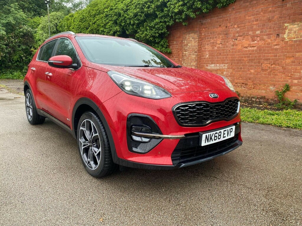 Kia Sportage Suv 1.6 Crdi Gt-line Dct Awd Euro 6 Ss 201 Red