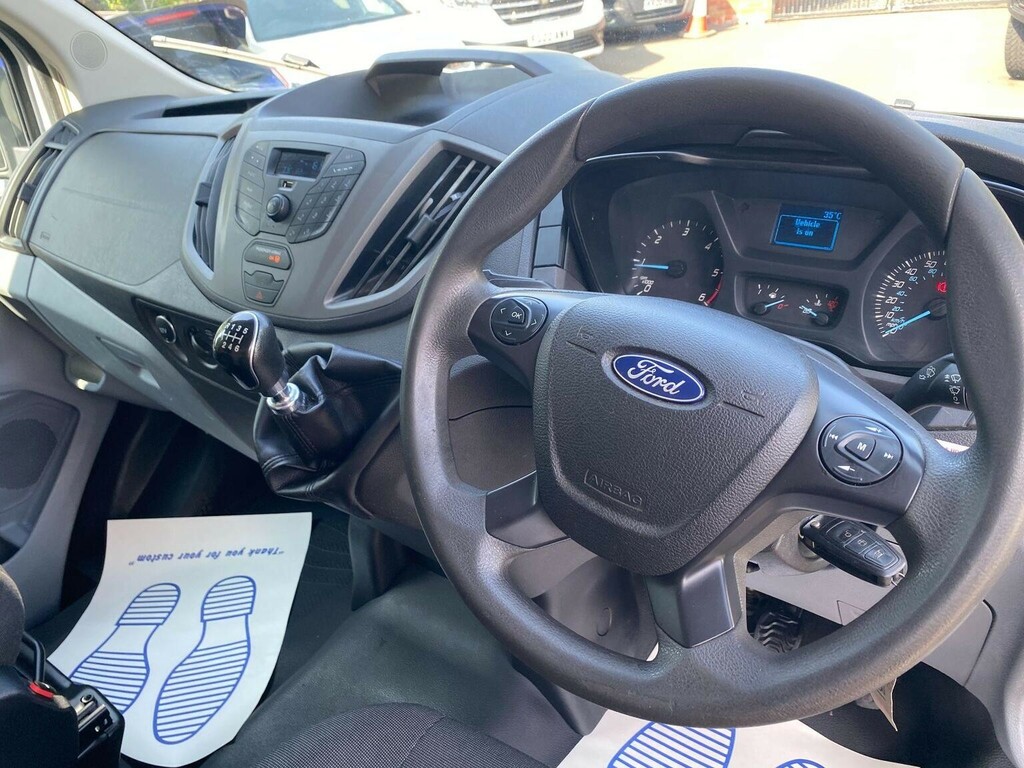 Ford Transit Custom Panel Van 2.0 350 Ecoblue Fwd L2 H3 Euro 6 20 LF18ZMY White #6
