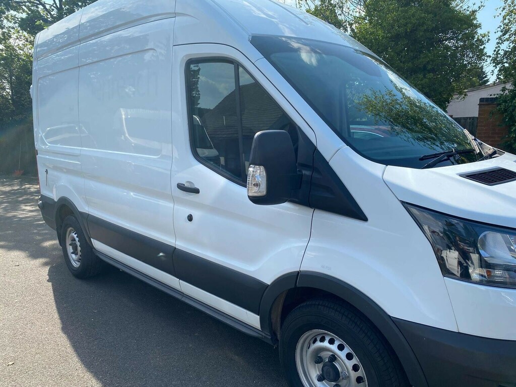 Ford Transit Custom Panel Van 2.0 350 Ecoblue Fwd L2 H3 Euro 6 20 LF18ZMY White #3