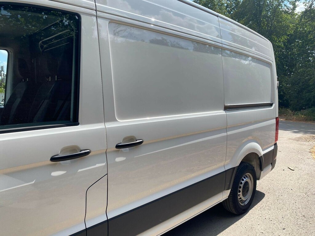 Volkswagen Crafter Panel Van 2.0 Tdi Cr35 Startline Fwd Mwb High Roof VO24YZR White #3