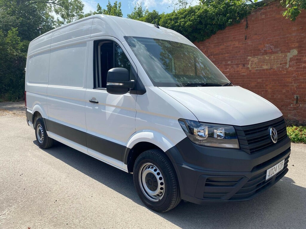 Volkswagen Crafter Panel Van 2.0 Tdi Cr35 Startline Fwd Mwb High Roof White