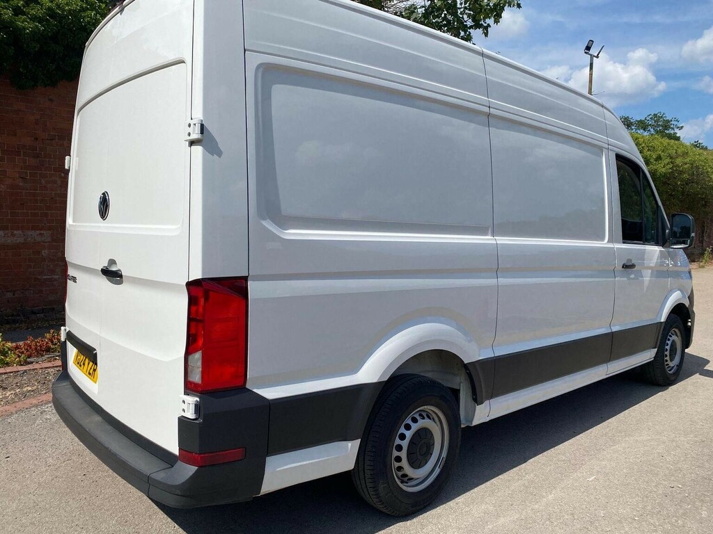 Volkswagen Crafter Panel Van 2.0 Tdi Cr35 Startline Fwd Mwb High Roof VO24YZR White #4