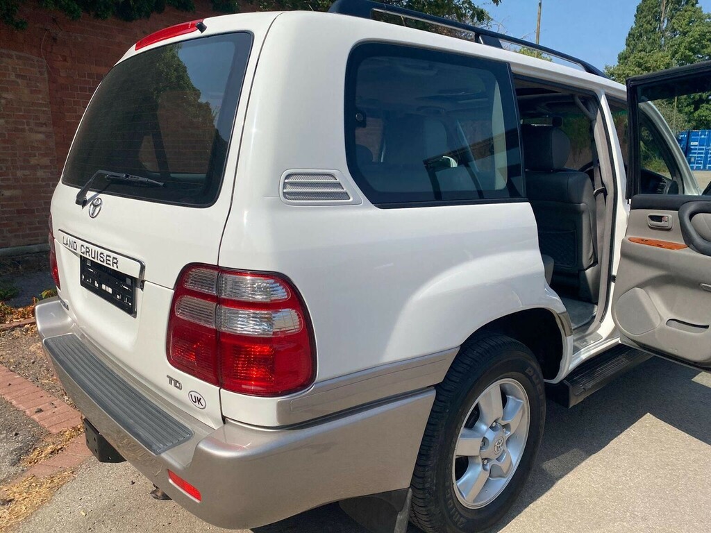 Toyota Land Cruiser Amazon 4.2 Td White #5