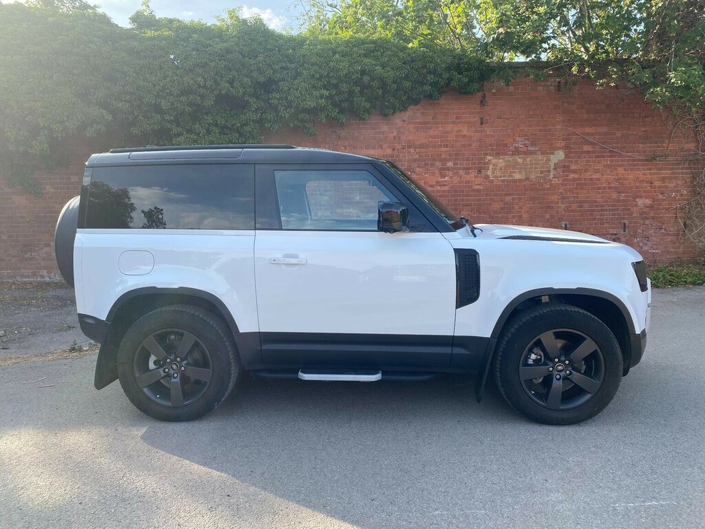Land Rover Defender 90 2.0 P300 S 4Wd Euro 6 Ss White #2