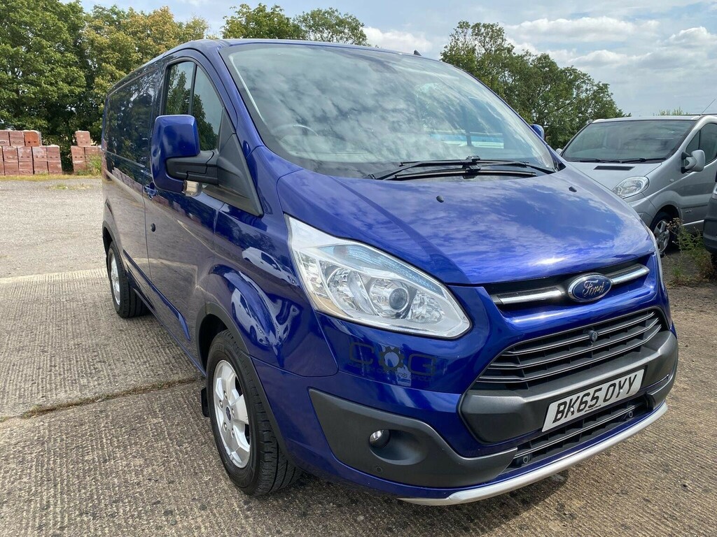 Ford Transit Custom Panel Van 2.2 Tdci 270 Limited L1 H1 201565 Blue
