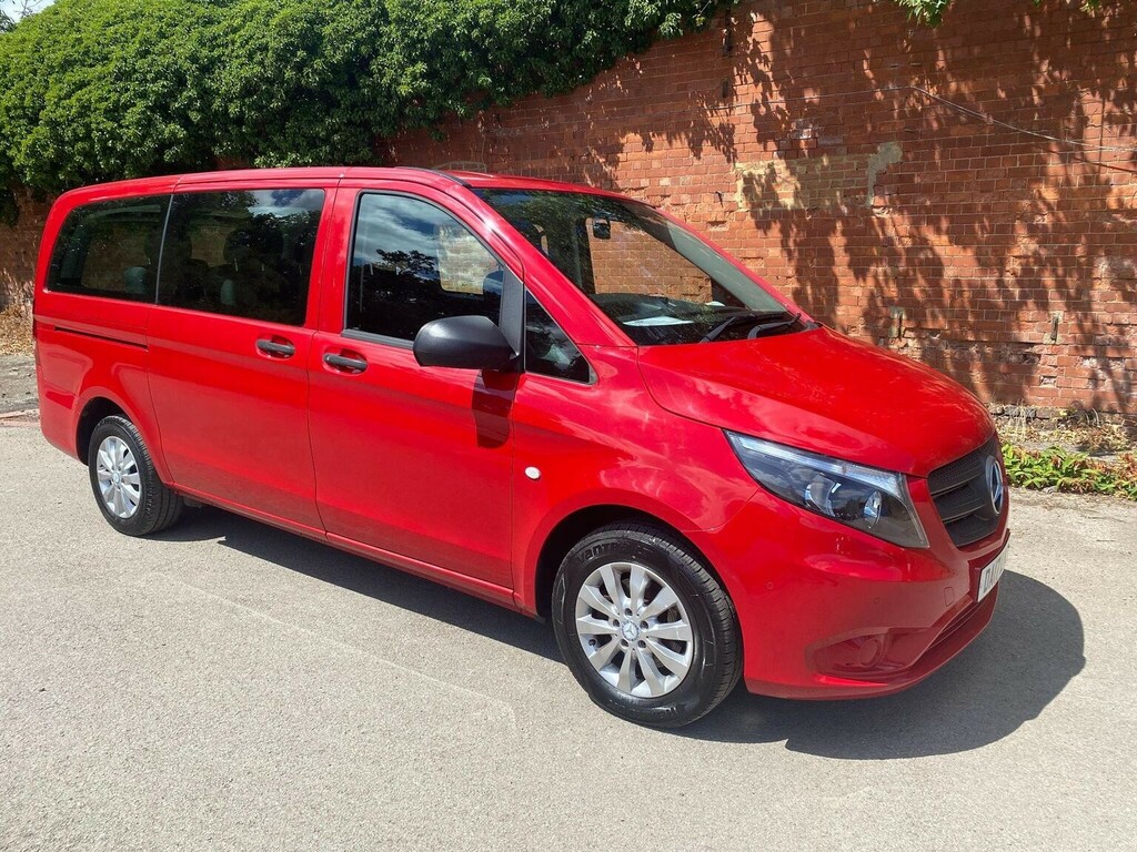 Mercedes-Benz Vito Minibus 2.1 114 Cdi Bluetec Select Tourer Rwd L2 E Red