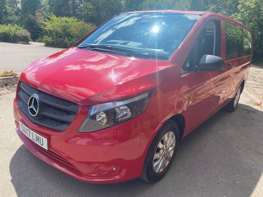 Mercedes-Benz Vito Minibus 2.1 114 Cdi Bluetec Select Tourer Rwd L2 E Red #3