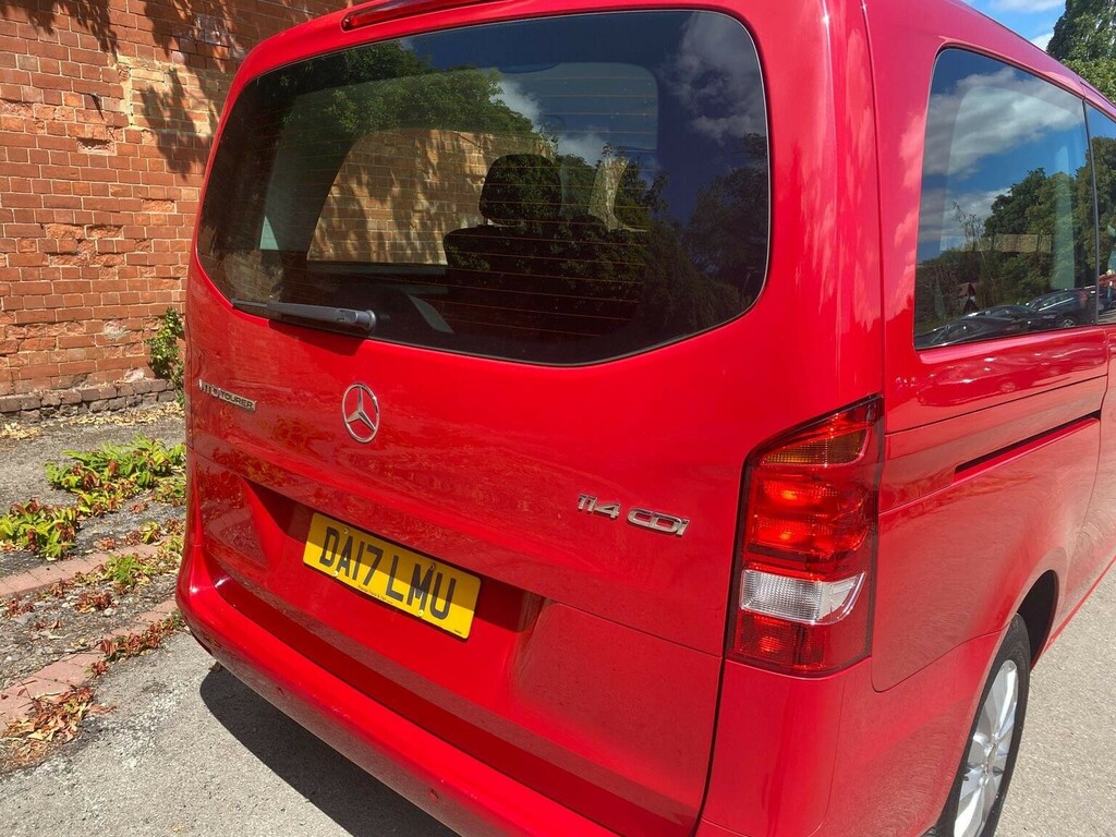 Mercedes-Benz Vito Minibus 2.1 114 Cdi Bluetec Select Tourer Rwd L2 E Red #5