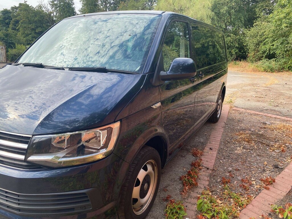 Volkswagen Transporter Window Van 2.0 Tsi T32 Bluemotion Tech Dsg Fwd Lwb BM68KMA Blue #3