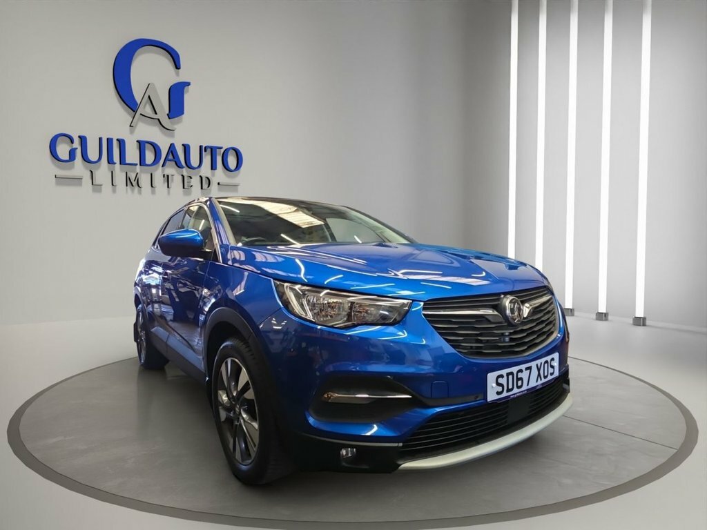 Vauxhall Grandland X 1.2L Sport Nav SD67XOS Blue #3