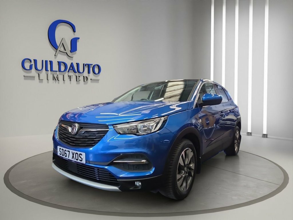 Vauxhall Grandland X 1.2L Sport Nav SD67XOS Blue