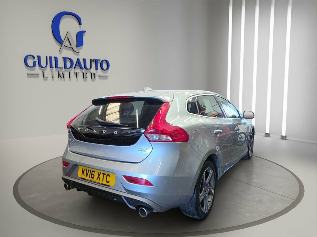 Volvo V40 2L R-design Lux Nav Silver #5