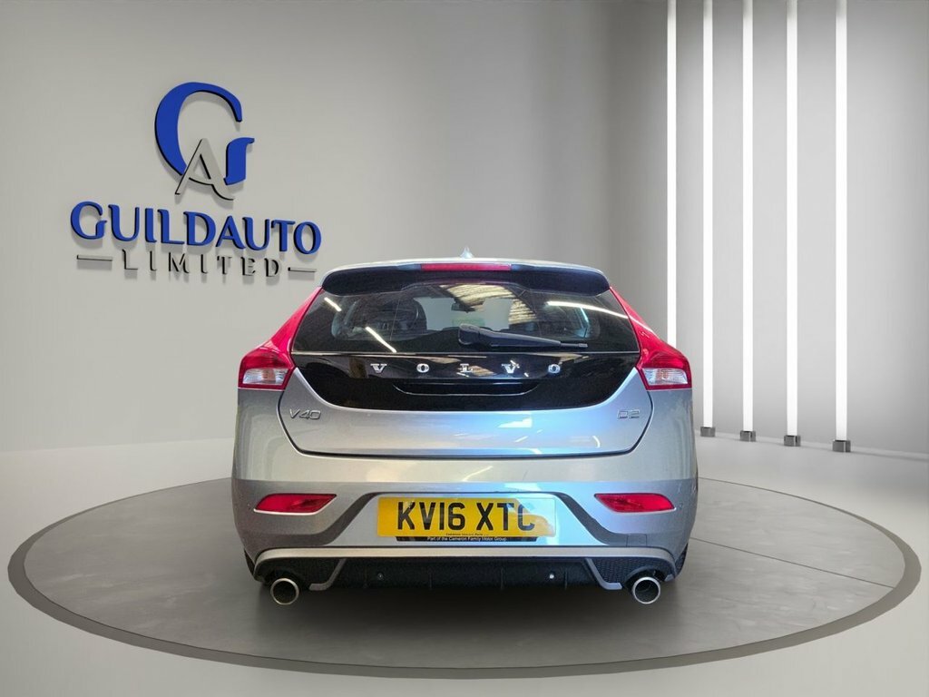 Volvo V40 2L R-design Lux Nav Silver #4