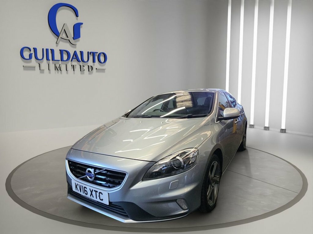 Volvo V40 2L R-design Lux Nav Silver