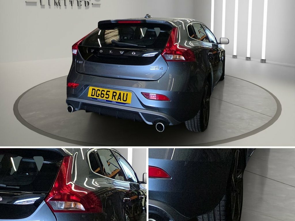 Volvo V40 2.0L D3 R-design Nav 148 Bhp Silver #14