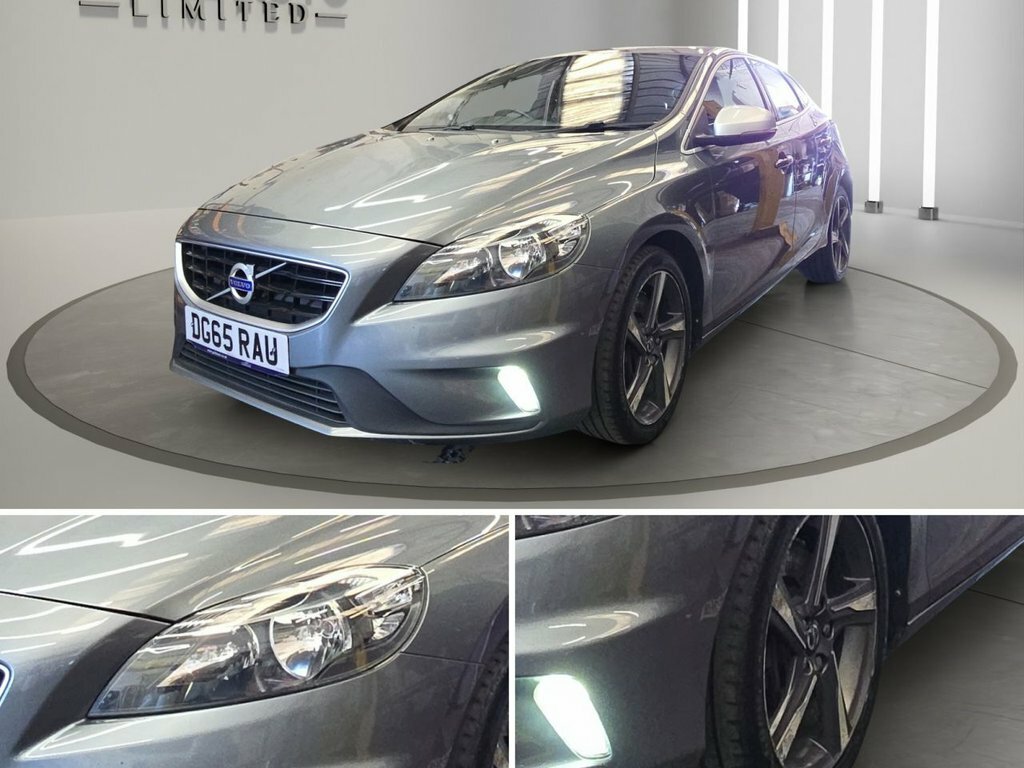 Volvo V40 2.0L D3 R-design Nav 148 Bhp Silver #12