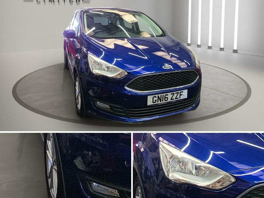 Ford C-Max Estate 1.6 125 Zetec Blue #9