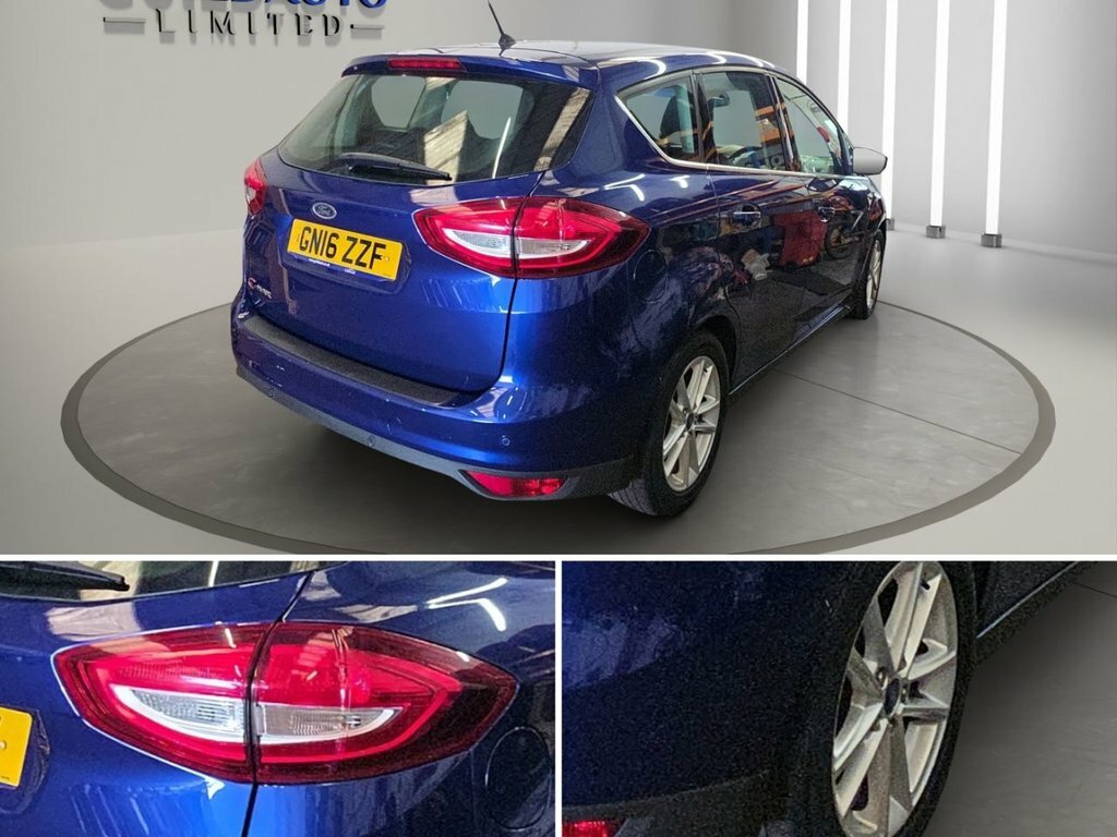 Ford C-Max Estate 1.6 125 Zetec Blue #12