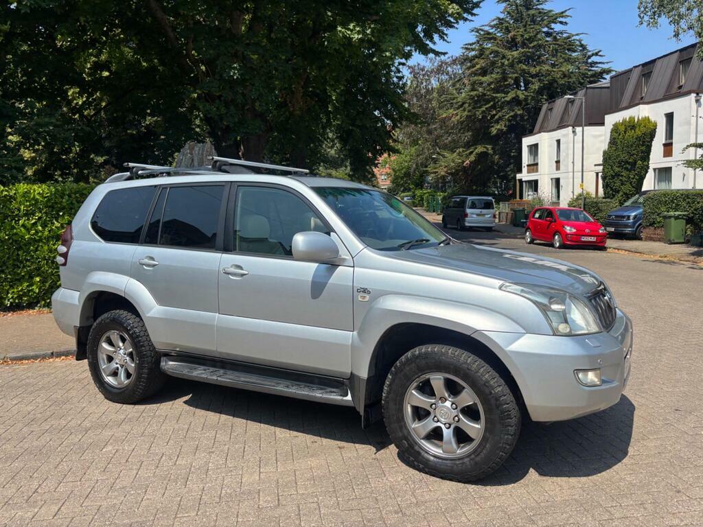 Toyota Land Cruiser 3.0 D-4d Invincible Suv Silver #6