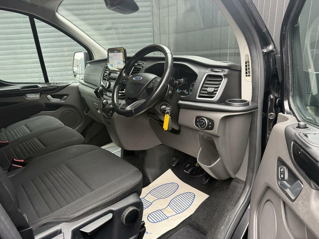 Ford Transit Custom 2.0 130Ps G-sport Ecoblue Limited Crew Van Double HT21DSZ Black #2