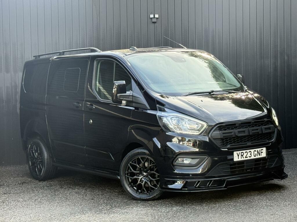 Ford Transit Custom 2.0 130Ps G-sport Ecoblue Limited Crew Van Double Black