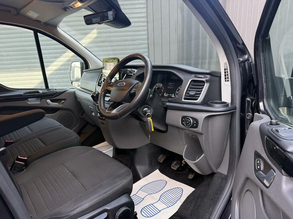 Ford Transit Custom 2.0 130Ps G-sport Ecoblue Limited Crew Van Double YR23GNF Black #2