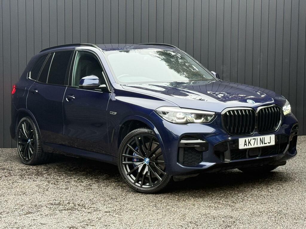BMW X5 3.0 45E 24Kwh M Sport Suv Plug-in Hybri Blue