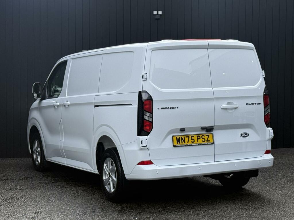 Ford Transit Custom 2.0 136Ps Ecoblue Limited Panel Van Man White #3