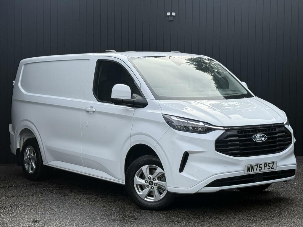 Ford Transit Custom 2.0 136Ps Ecoblue Limited Panel Van Man White