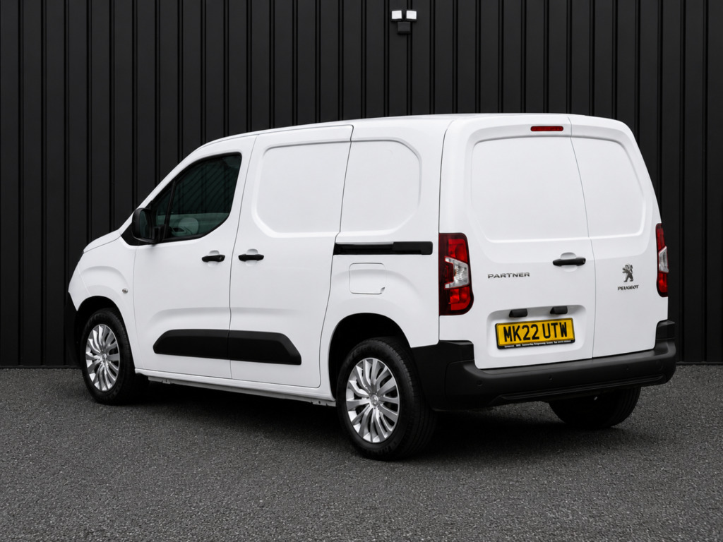 Peugeot Partner 1.5 100Ps Bluehdi 1000 Professional Premium Standa White #3
