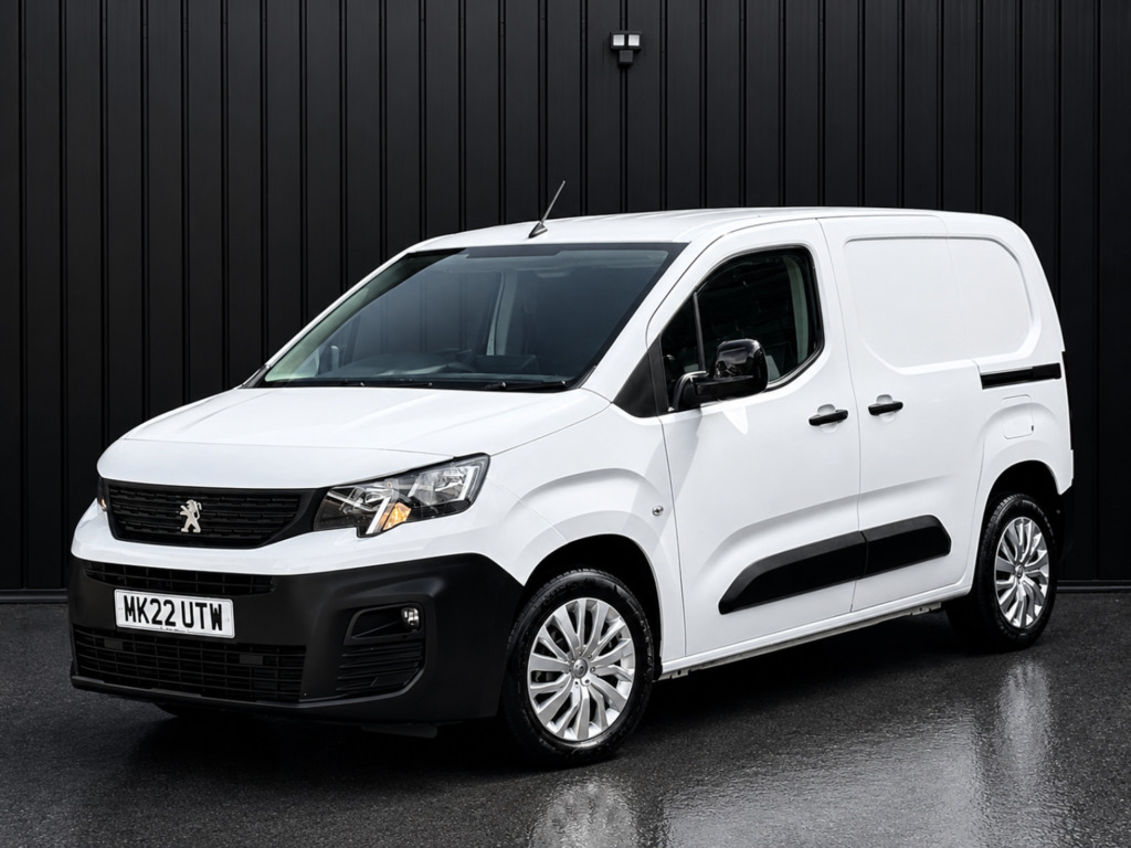 Peugeot Partner 1.5 100Ps Bluehdi 1000 Professional Premium Standa White #6