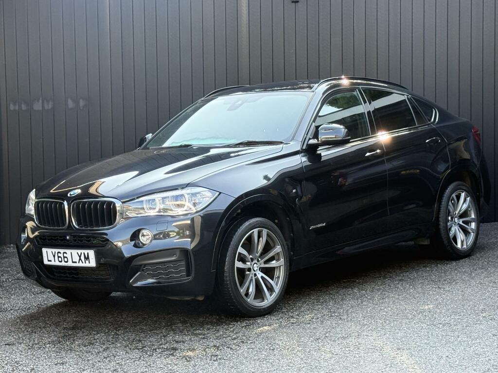 BMW X6 3.0 258Ps 30D M Sport Suv Xdrive E Black #6