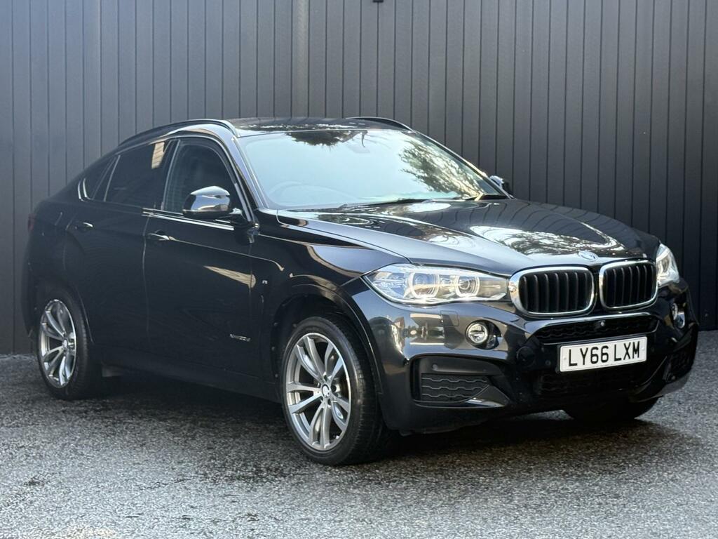 BMW X6 3.0 258Ps 30D M Sport Suv Xdrive E Black #4