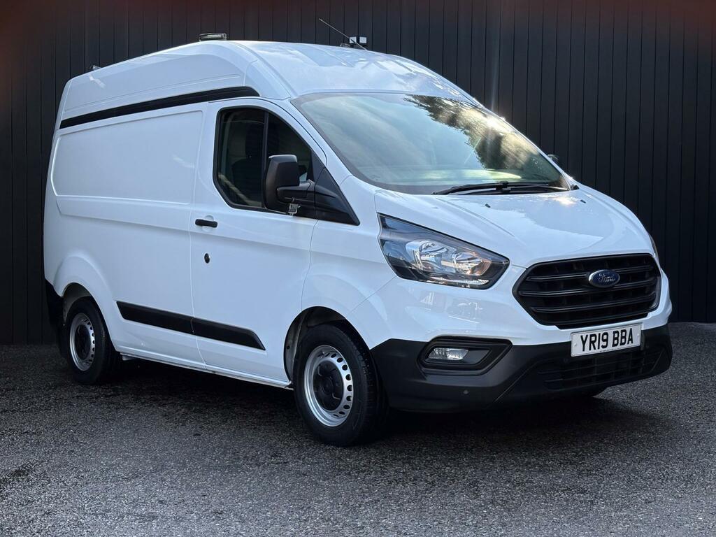 Ford Transit Custom 2.0 105Ps Ecoblue Panel Van Swb YR19BBA White #4