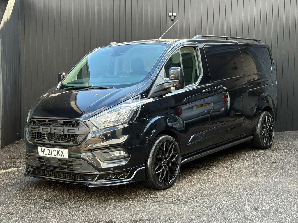 Ford Transit Custom 2.0 130Ps G-sport Ecoblue Limited Panel Van L HL21OKX Black #6