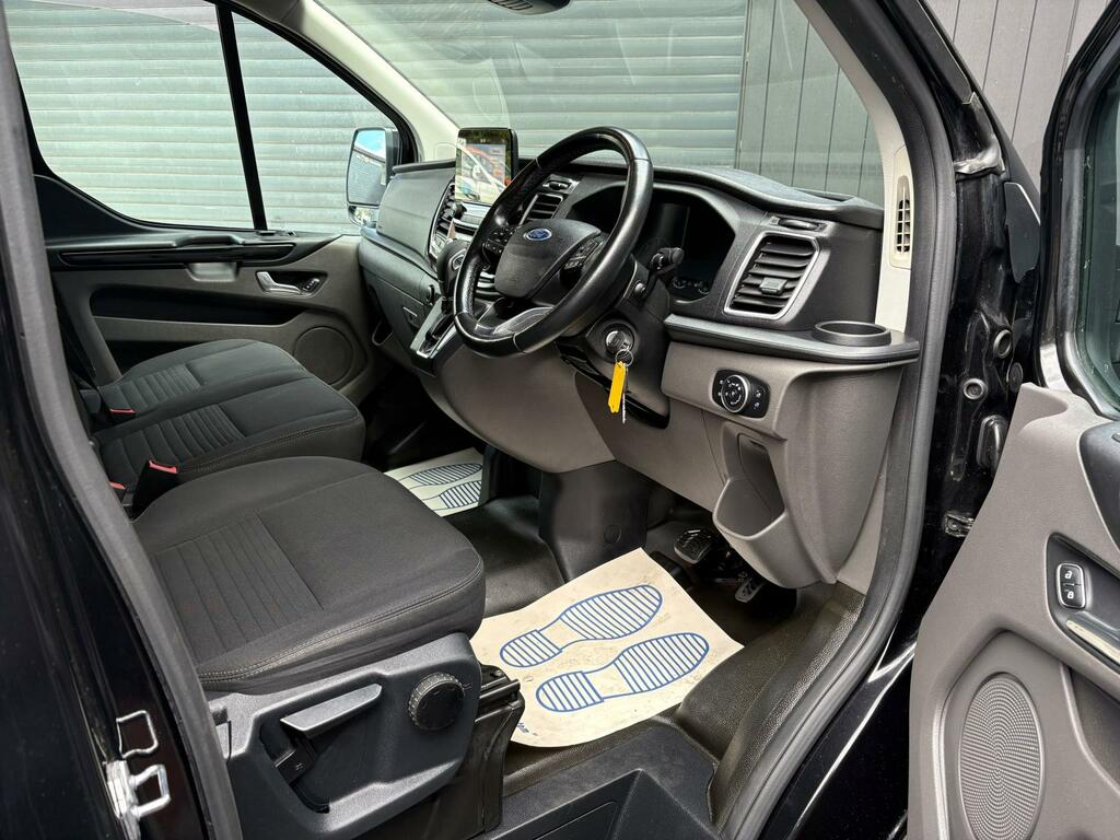 Ford Transit Custom 2.0 130Ps G-sport Ecoblue Limited Panel Van L HL21OKX Black #2