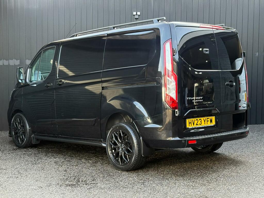 Ford Transit Custom 2.0 130Ps G-sport Ecoblue Limited Panel Van S HV23YFW Black #3